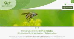 Desktop Screenshot of pole-insectes.com